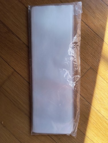 300 Bolis ICE CREAM BAGS 3 x 10 in Linvin Freezer Ice Cream Maker Bags Clear - Picture 3 of 3