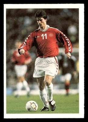 1998 Brooke Bond International Soccer Stars #5 Brian Laudrup White Denmark
