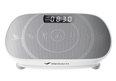 Merach 2398 Vibrationsplatte, leise kompakte Vibrationsplatte Heimtrainer für
