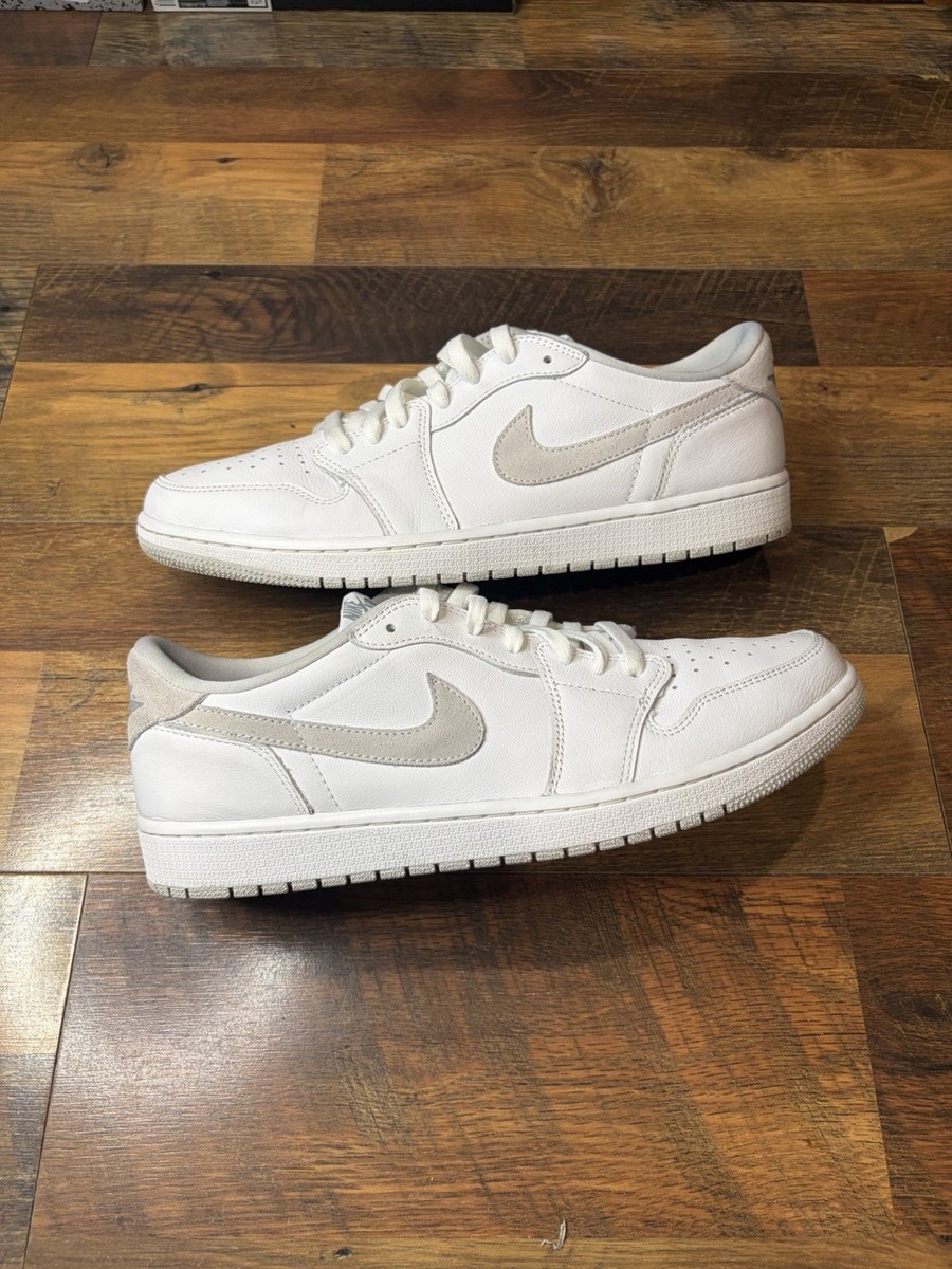 Air Jordan 1 Retro Low OG 'White Neutral Grey' CZ0790-100 Men's Air Jordan 1 Retro Low OG 'White Neutral Grey' CZ0790-100 Men's