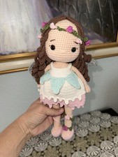 SWEET Fairy Doll Flora, Amigurumi Doll, Crochet Doll, Handmade NEW
