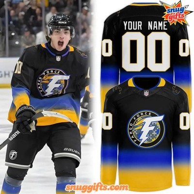 Personalized Fargo Force Autism Awareness Night Hockey Shirt Men's Fan Gear Gift