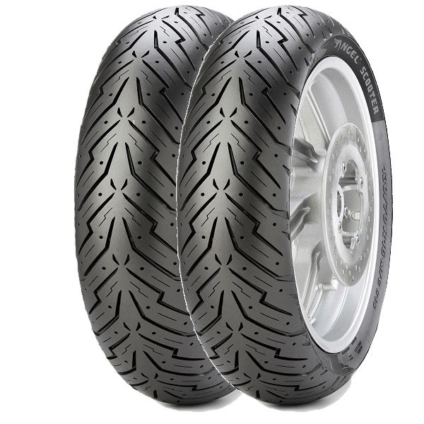 TYRE PAIR PIRELLI 120/70-11 ANGEL SCOOTER DOT23 + 150/70-14 ANGEL SCOOTER