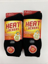 Heat Lockers Thermal Socks Men's US 4-8 Ladies US 5-9 NEW