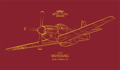 Eduard Bausätze R0021 1:72 North-American P-51D Mustang Dual Combo - Royal Class