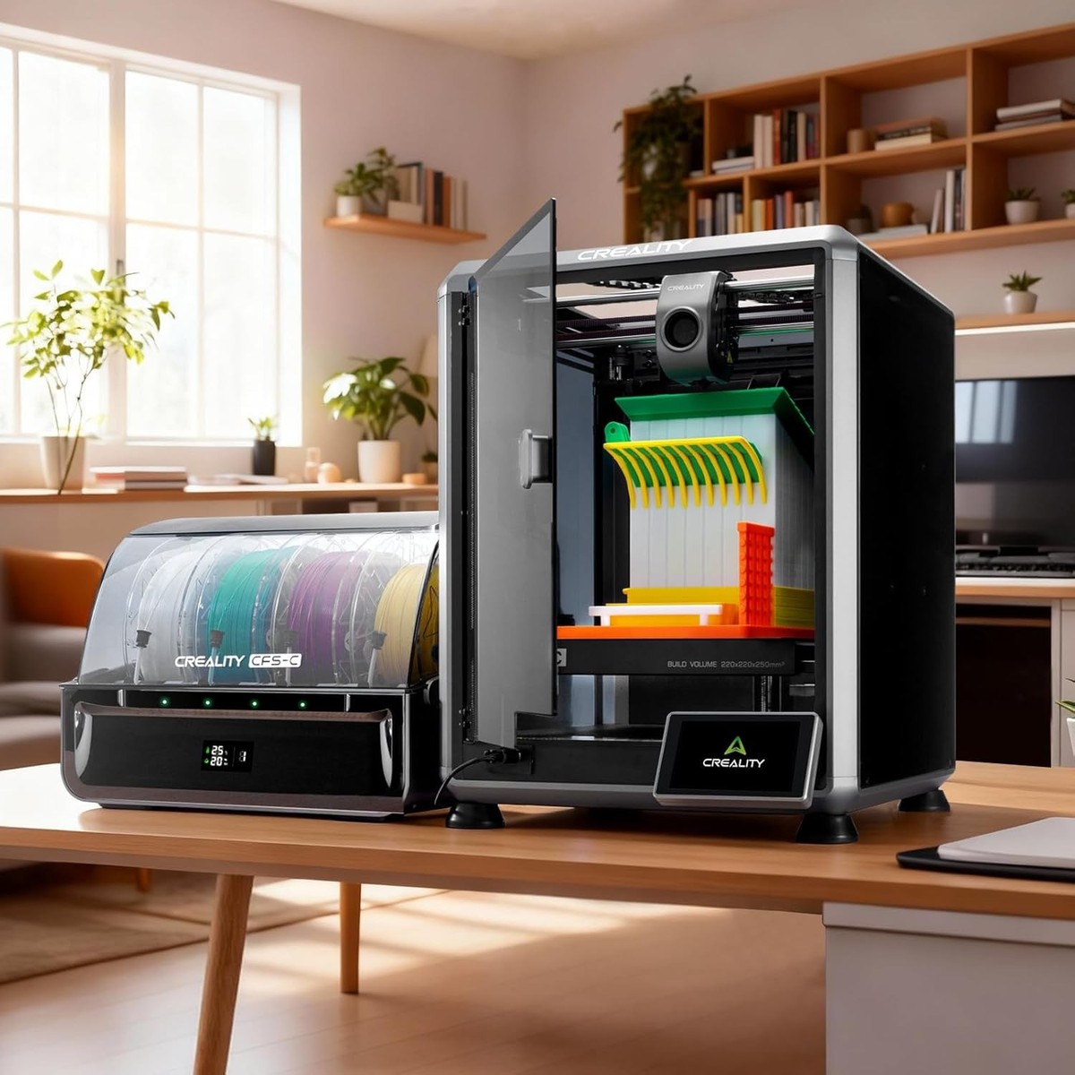 Creality CFS-C Multicolor Printing Upgrade Filament System For K1