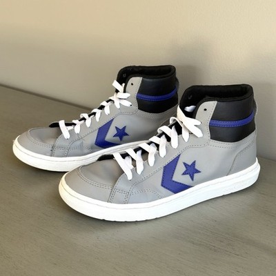 Converse Pro Blaze V2 Mid Gray Skate Sneaker Shoes Women 9.5 Classic A09511C
