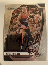 2024 WNBA Panini Prizm Natasha Cloud Autographed Card Phoenix Mercury TC1892