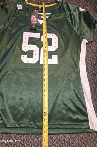 Green Bay Packers Clay Matthews #52 NFL On Field Stitched Trikot Damen Large - Bild 6 von 6