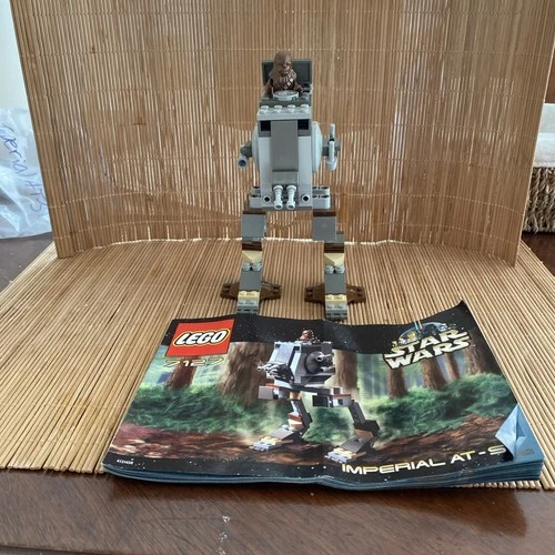 LEGO 7127 Imperial AT-ST 100% Complete with Manual - Minifigure-2001