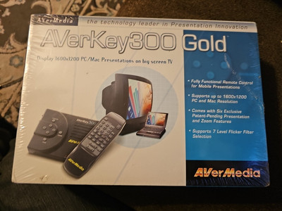 AVerMedia AVerKey 300 Gold NIB