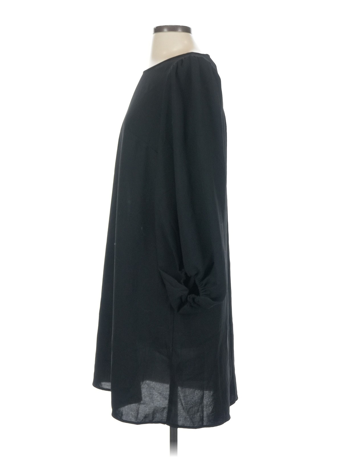 H&M Women Black Casual Dress S thumbnail 4