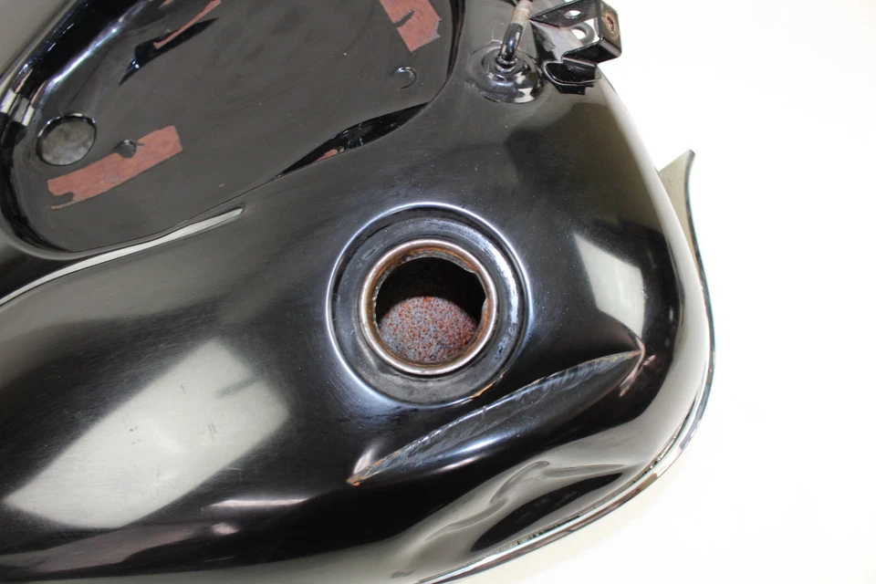 07-13 Yamaha XV1900 Stratoliner Roadliner OEM Black Gas Fuel Tank Foto 4 de 4