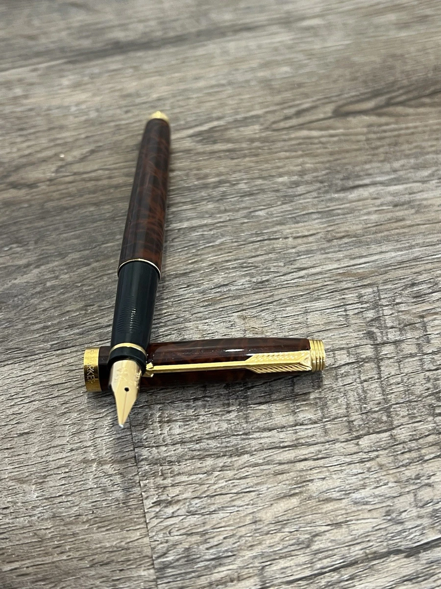 Parker Collectible Fountain Pens with Vintage Gold, 18K Nib for