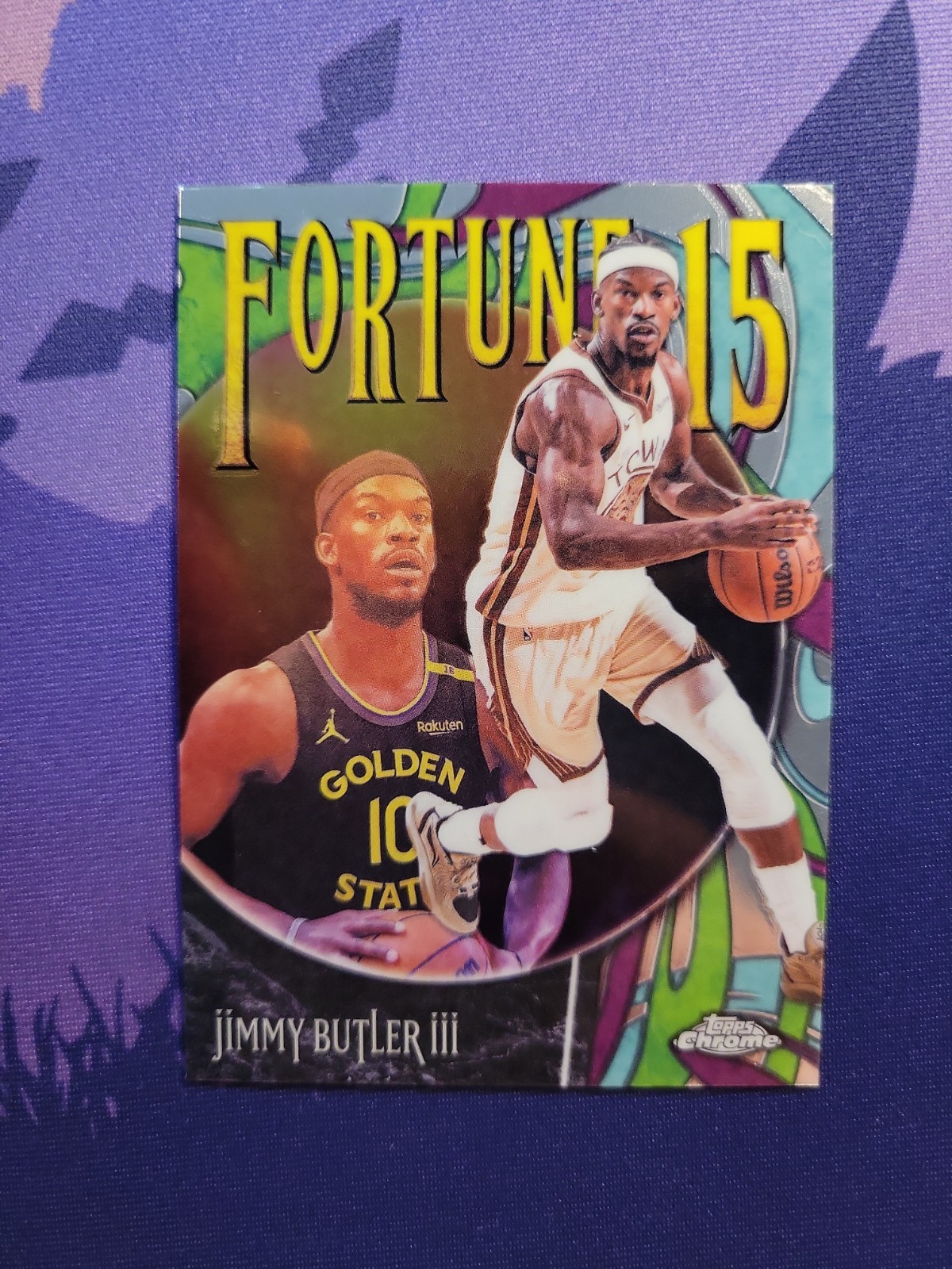 Topps 25-26 Chrome Fortune 15 Insert F15-15 Jimmy Butler III GSW