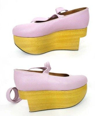 Vivienne Westwood Rocking Horse Ballerina Shoes Pink UK4 US6