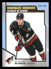 2020-21 O-Pee-Chee Blue #633 Brayden Burke