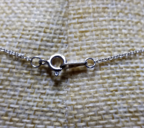 Sterling Silver 925 Linked Round Square Rectangular Tear Drop CZ Chain Necklace - Picture 19 of 20
