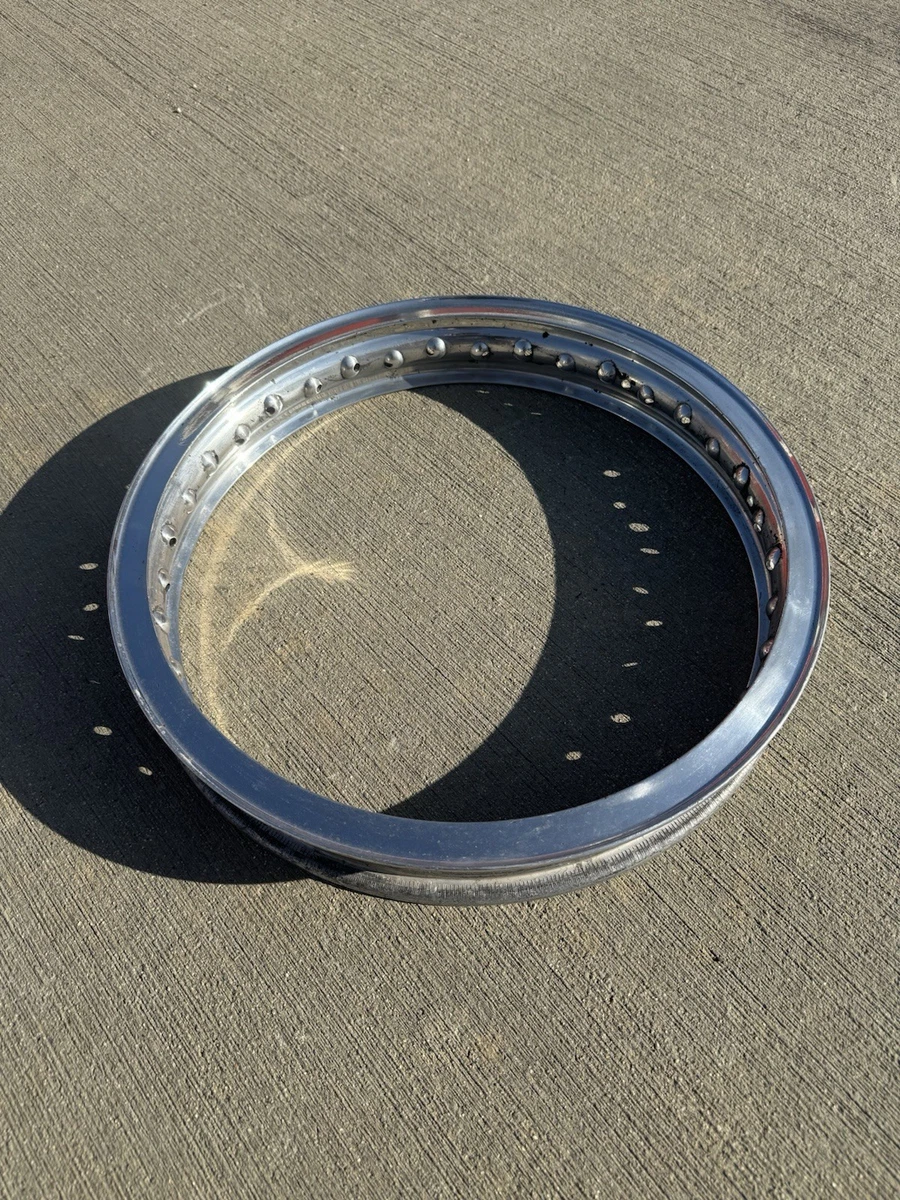 ✅🔥 AKRONT RIM 18” X 2.25” 36 Hole Polished Rear Wheel Hoop Ossa Spain  #16
