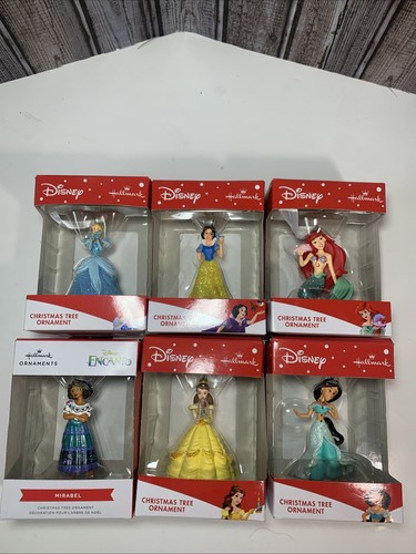 Hallmark Disney Prinzessin Weihnachtsschmuck Lot Konvolut 6 Stück - NEU! - Bild 13 von 16