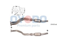 Oyodo Katalysator Kat Passend FüR VW Passat Variant 1.6 Audi A4 Avant
