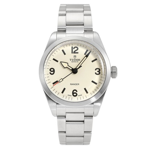 Tudor Ranger 79950-0008 Stainless Steel 39.0mm Beige Dial Automatic #YKW766
