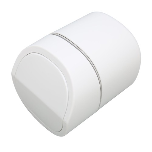 Desktop Garbage Can Button Flip Cover Reduce Odor Trash Debris Collector Can TPG - Picture 9 of 22