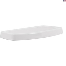 Elegant White Toilet Tank Lid for Cadet Right-Height Models - 17.31"L x 7.5"W