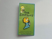 The Simpsons ~ Maggie ~ Enamel Pin Badge On Original Card