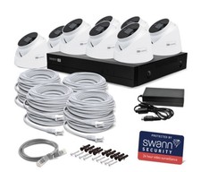 SWANN Security AdvancedX  Wired 4K NVR System with 24/7 Recording  8 Camera