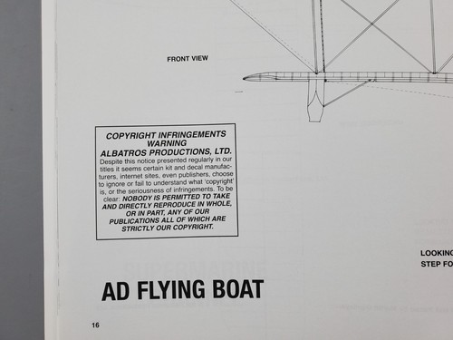 Windsock Datafile 159 AD Flying Boats C A Owers WWI Aircraft - Picture 8 of 11