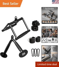 Heavy-Duty Cable Attachments Set: V Bar, Doub...