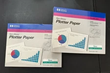 Two Hewlett Packard Non-Glossy Plotter Paper 250 Sheets Per Pack 8 1/2 x 11"