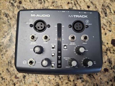M-Audio M-Track Interface 2 Input Midi 