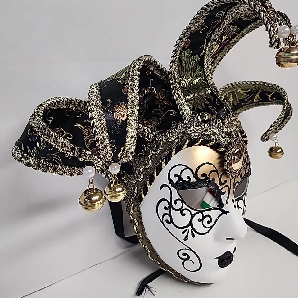 MASCARADA VENECIANA CARNAVAL HECHA EN VENICE MASCCHERA Del Galeone Italia Foto 4 de 4