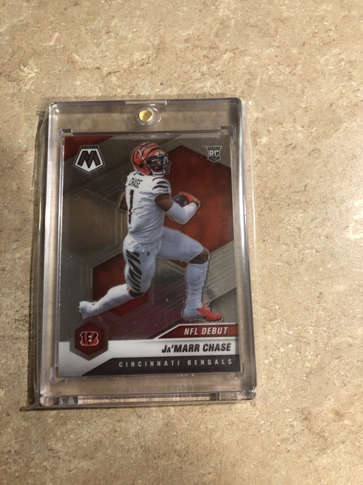 2021 Panini Mosaic JaMarr Chase RC NO 247!
