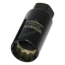 BikeService 21mm Thin Wall Spark Plug Socket Tool - BS9135