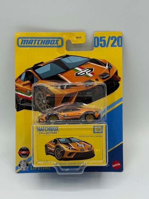 2026 MATCHBOX COLLECTORS 05/20 LAMBORGHINI HURACAN STERRATO ORANGE