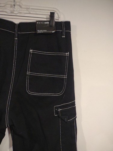 WXYZ Logan Relaxed Cargo Loose Fit Hose ~ Herren 34x29 - Bild 9 von 14