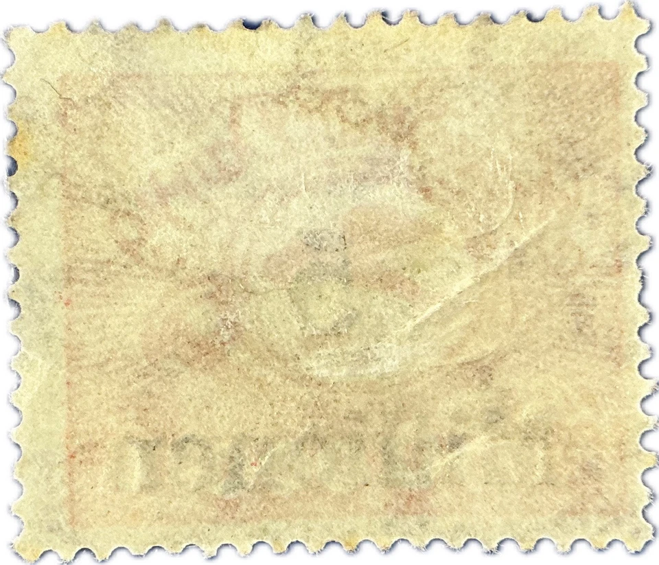 DANZIG 5 Millionen overprint on 50000 flug post 1923, orange red, mint / hinged - Image 2 of 2