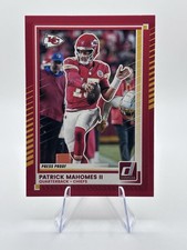 Panini Donruss 2025 Patrick Mahomes II Chiefs Press Proof Red #48