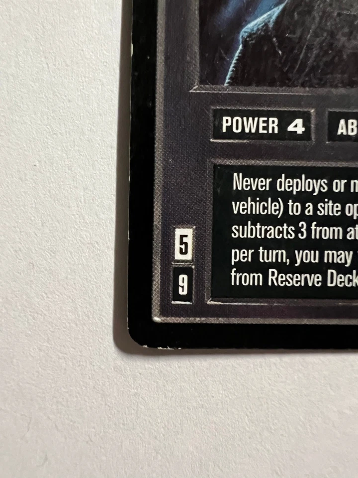 Star Wars CCG Death Star II Emperor Palpatine *F* - Image 4 of 4