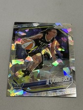 2025 Panini Prizm WNBA Rookie Cracked Ice JJ Quinerly RC Wings #95