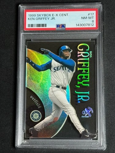 1999 Skybox E-X Century Ken Griffey Jr. #17 PSA Graded Card Mariners NEW LABEL