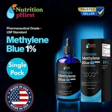 Pharmaceutical-Grade Methylne Blue 1% – 60mL | USP-Grade drops