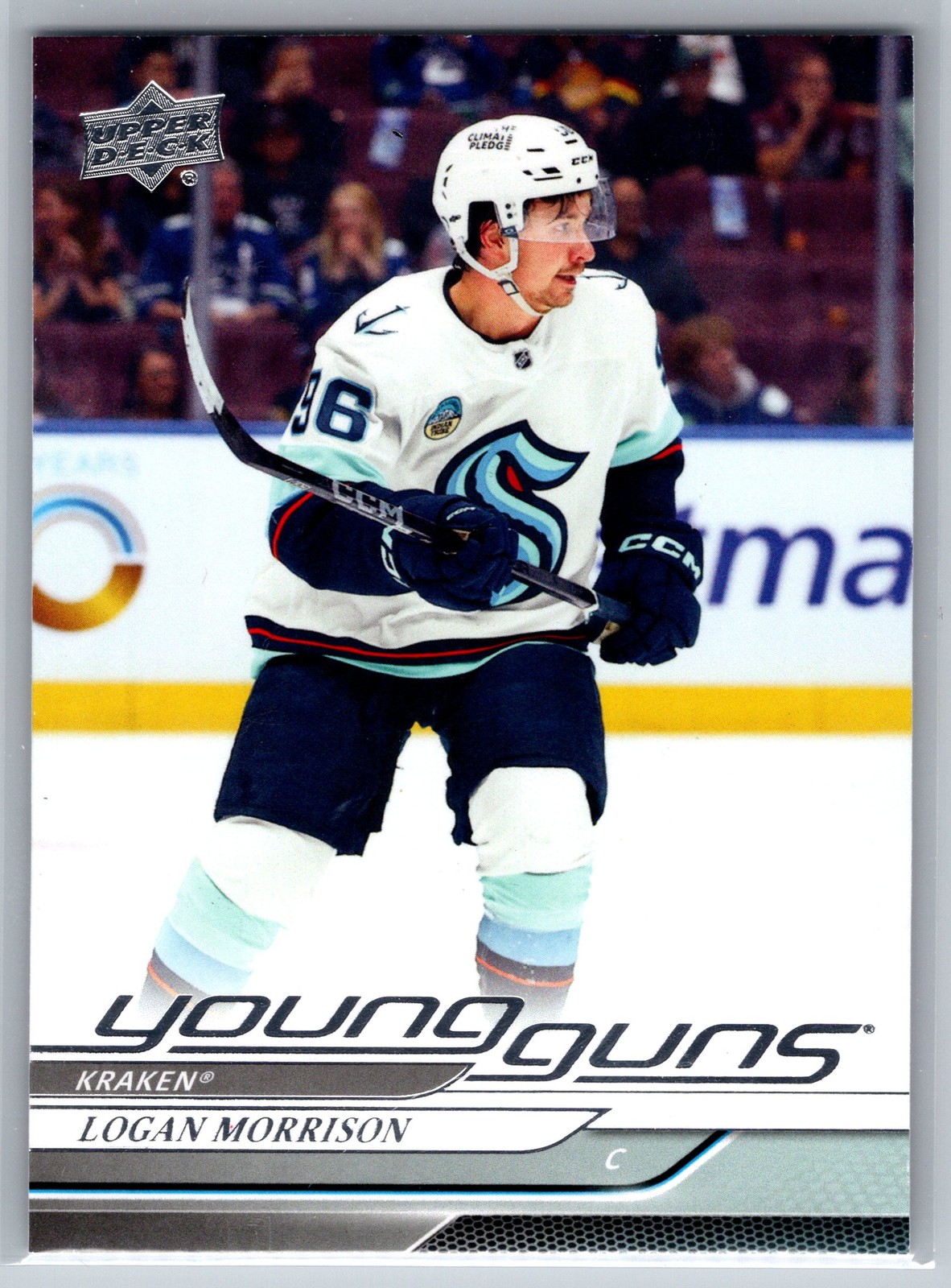2024 Upper Deck Logan Morrison Rookie Young Guns #469 Seattle Kraken