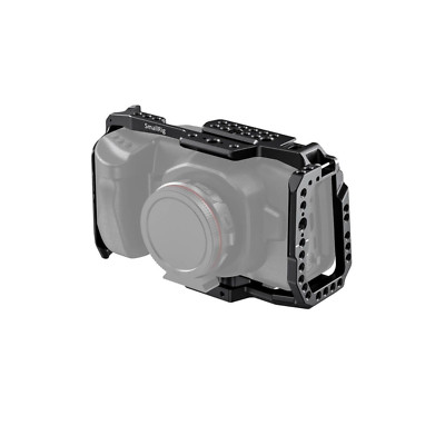 SmallRig Kamerakäfig für BMPCC 4K/6K Vollständiger Käfig mit Cold Shoe