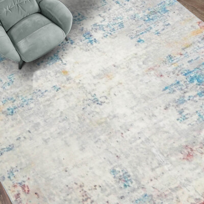 LoomBloom Multi Sizes Beige Contemporary/Abstract Flatweave Area Rug