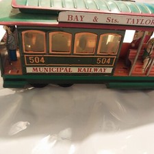 Japan  504 Powell Mason t in trolley street car with bells and friction