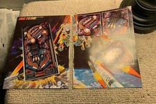 2 page 4 sides Original 11-8 1/4  Meteor Ster...